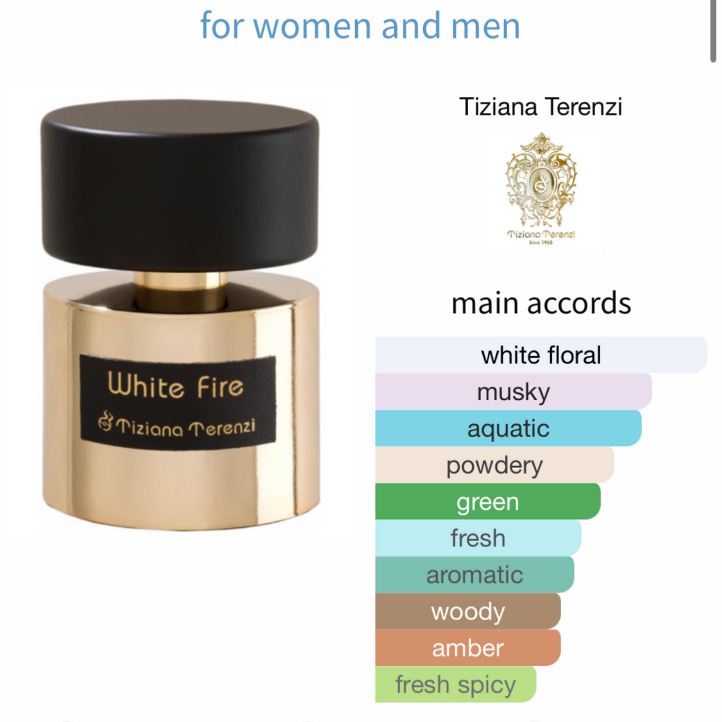 White Fire by Tiziana Terenzi Extrait De Parfum